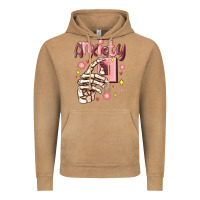 Vintage Camel anxiety skeleton hand Vintage Hoodie - MaliasSmallBusiness
