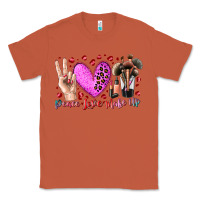Copper peace love makeup Classic Tee - RacoonDesign