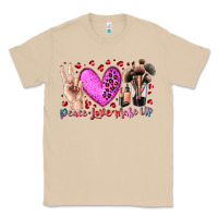 Mushroom peace love makeup Classic Tee - RacoonDesign