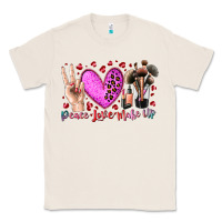 Natural peace love makeup Classic Tee - RacoonDesign