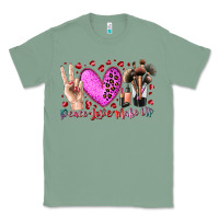 Sage peace love makeup Classic Tee - RacoonDesign