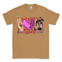 Toasted Coconut peace love makeup Classic Tee - RacoonDesign