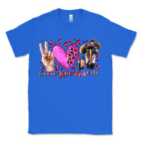 True Royal peace love makeup Classic Tee - RacoonDesign