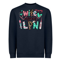 Navy wife mom lpn licensed practical nurse Heavyweight Sweatshirt - RanaPortraitStore