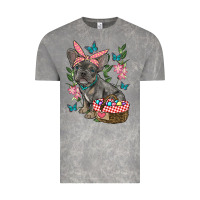 Cloud Rock easter french bulldog Vintage Tee - RanaPortraitStore
