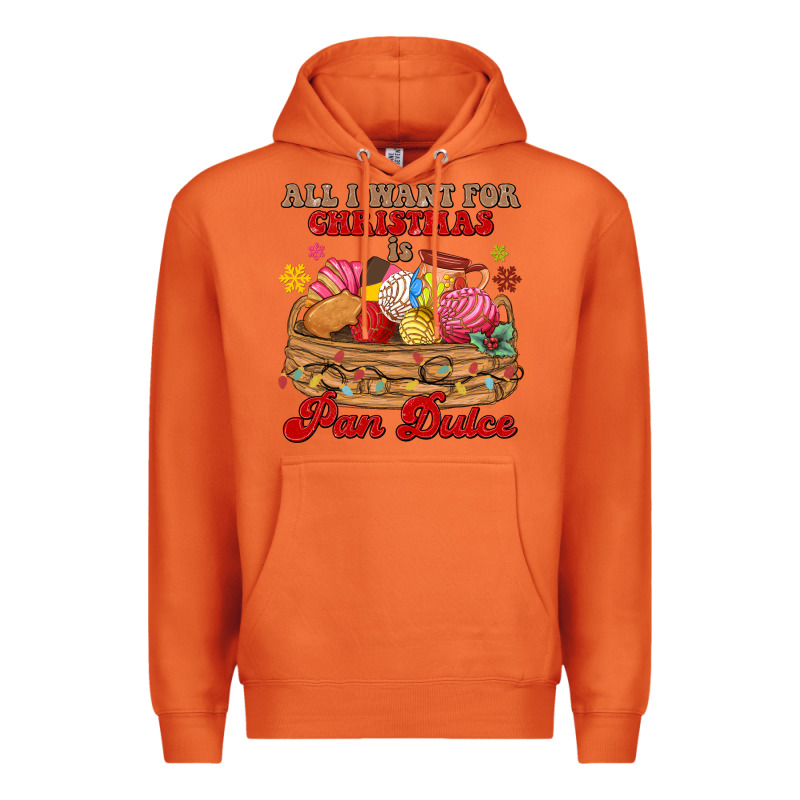 All I Want For Christmas Is Pan Dulce Premium Hoodie by MaliasSmallBusiness | Teevron