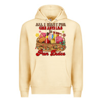 Pina Colada all i want for christmas is pan dulce Premium Hoodie - MaliasSmallBusiness