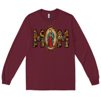Burgundy mom Long Sleeve Tee - SublimationCraftShop