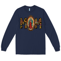 Navy mom Long Sleeve Tee - SublimationCraftShop