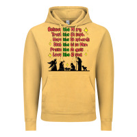 Vintage Mustard jesus and family belive like mary Vintage Hoodie - MaliasSmallBusiness