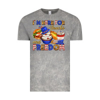 Cloud Rock i m here for snacks and freedom Vintage Tee - texasbilliewilder