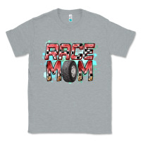 Heather Grey Race Mom Classic Tee - RacoonDesign