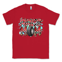 Red Race Mom Classic Tee - RacoonDesign