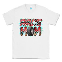White Race Mom Classic Tee - RacoonDesign