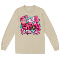 Mushroom cheer for the cure Long Sleeve Tee - AdoDesignShop