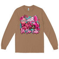 Toasted Coconut cheer for the cure Long Sleeve Tee - AdoDesignShop
