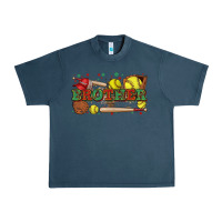 Midnight Navy brother softball Urban Heavy Tee - Zillion Design Studio