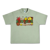 Oil Green brother softball Urban Heavy Tee - Zillion Design Studio