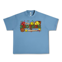 Pebble Blue brother softball Urban Heavy Tee - Zillion Design Studio