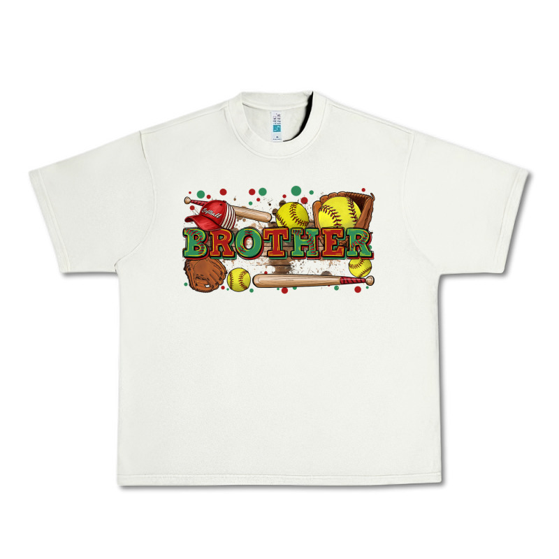 Brother Softball Urban Heavy Tee by Zillion Design Studio | Teevron