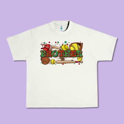 Brother Softball Urban Heavy Tee Designed By Zillion Design Studio