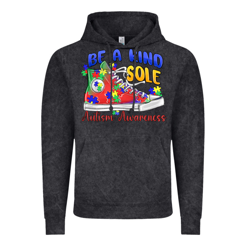 Be A Kind Sole Autism Awareness Vintage Hoodie by MaliasSmallBusiness | Teevron