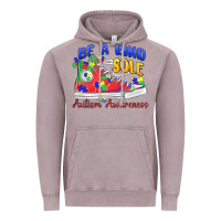 Vintage Zinc be a kind sole autism awareness Vintage Hoodie - MaliasSmallBusiness