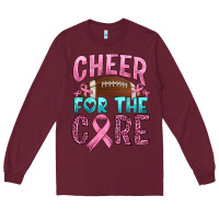 Burgundy cheer for the core Long Sleeve Tee - HRA Design Shop