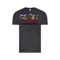 Vintage Black its the guts and its the glory a hundred stripes Vintage Tee - texasbilliewilder