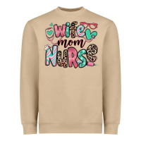 Mushroom wife mom nurse Heavyweight Sweatshirt - RanaPortraitStore