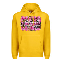 Lemon pinktober with cancer ribbon Premium Hoodie - AdoDesignShop