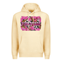 Pina Colada pinktober with cancer ribbon Premium Hoodie - AdoDesignShop