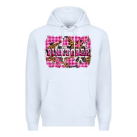 White pinktober with cancer ribbon Premium Hoodie - AdoDesignShop