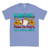Colony Blue baseball makes me happy you, not so much Classic Tee - HRA Design Shop