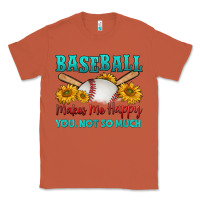 Copper baseball makes me happy you, not so much Classic Tee - HRA Design Shop