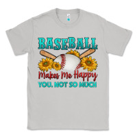 Moon Dust baseball makes me happy you, not so much Classic Tee - HRA Design Shop
