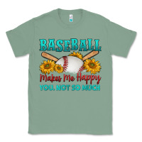 Sage baseball makes me happy you, not so much Classic Tee - HRA Design Shop