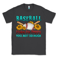 Smoke baseball makes me happy you, not so much Classic Tee - HRA Design Shop