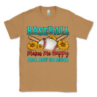 Toasted Coconut baseball makes me happy you, not so much Classic Tee - HRA Design Shop
