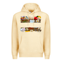Pina Colada floral teacher custom name Premium Hoodie - NancyCooperArtShop
