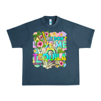 Midnight Navy he dont love me like tequila does Urban Heavy Tee - texasbilliewilder