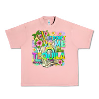 Salmon he dont love me like tequila does Urban Heavy Tee - texasbilliewilder
