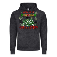 Vintage Black farm fresh christmas trees Vintage Hoodie - MaliasSmallBusiness