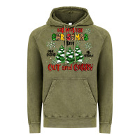 Vintage Olive farm fresh christmas trees Vintage Hoodie - MaliasSmallBusiness