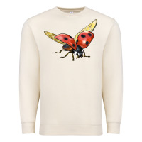 Ladybug Flying Premium Sweatshirt | Teevron