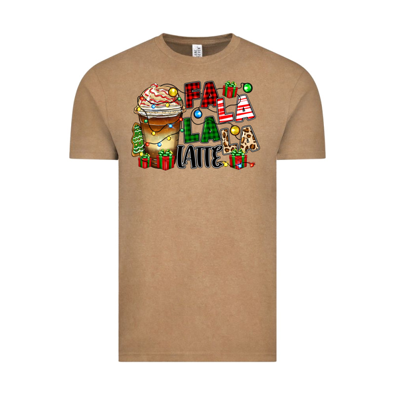 Fa La La La Latte Vintage Tee by Zillion Design Studio | Teevron