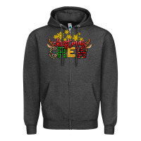 Charcoal Heather christmas crew Zipper Hoodie - AdoDesignShop