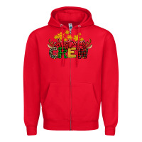 Red christmas crew Zipper Hoodie - AdoDesignShop