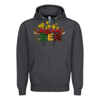 Smoke christmas crew Zipper Hoodie - AdoDesignShop