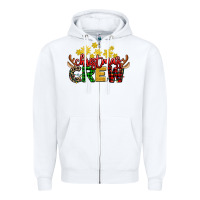 White christmas crew Zipper Hoodie - AdoDesignShop